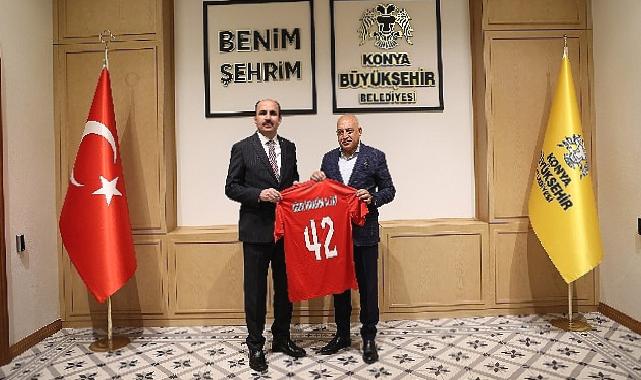 TFF Başkanı Büyükekşi Başkan Altay’ı Ziyaret Etti