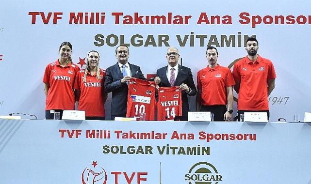 Türkiye Voleybol Federasyonu ile Solgar Vitamin Sponsorluk Anlaşmasını İmzaladı