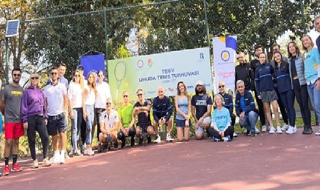 Umuda Tenis Turnuvası” ile 265 TEGV’li çocuğun eğitimine destek sağlandı