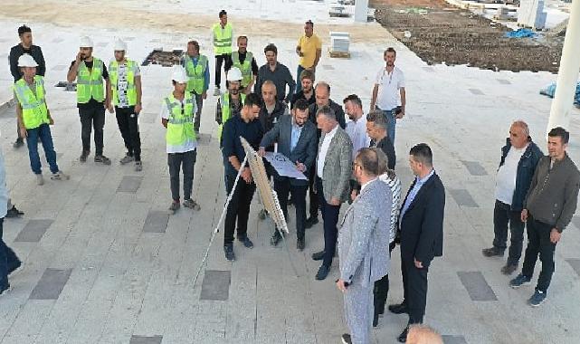 Başkan Büyükakın: Milli İrade Meydanı göz alıcı bir eser olacak