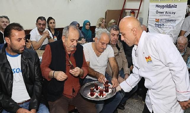 Başkanla Akşam Çayı’nın İlk Durağı Veliefendi Mahallesi Oldu