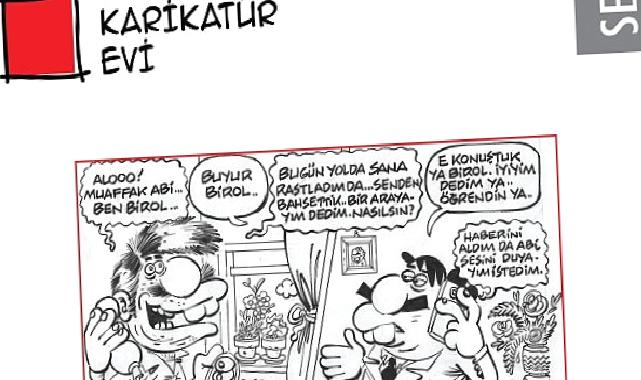 Behiç Pek’in karikatür sergisi, Kadıköy Belediyesi Karikatür Evi’nde açılıyor