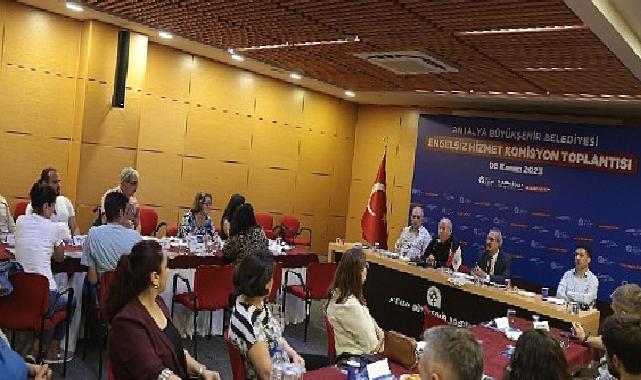 Büyükşehir Engelsiz Hizmet Komisyonu toplandı