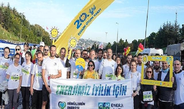 CK Enerji çalışanları İstanbul Maratonu’nda otizmli çocuklar için koştu