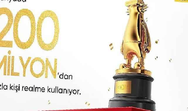 Dünyada 200 Milyondan Fazla Kişi realme Kullanıyor! realme, Dünya Çapındaki Kullanıcılarıyla Birlikte Büyüyerek, Küresel Pazarları Fethetmek için Pazar Trendlerine Meydan Okuyor