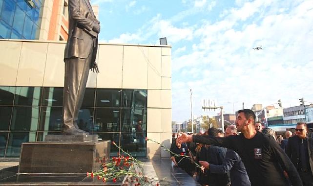 Karabağlar’dan Ata’ya saygı duruşu