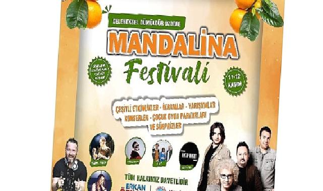 Mandalina Festivali İçin Geri Sayım Başladı