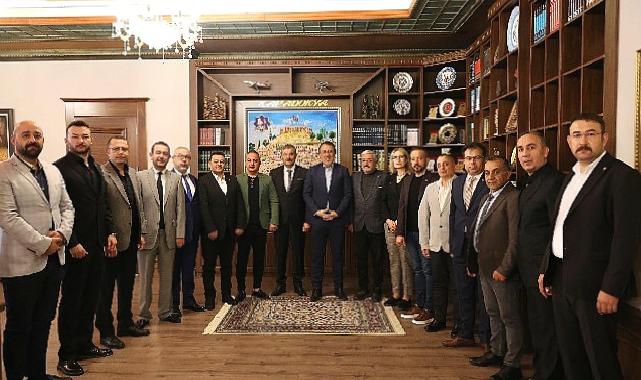 Mhp ‘den başkan Savran’a ziyaret