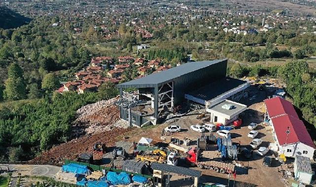 Teleferik’te ana hat boyunca haberleşme halatı