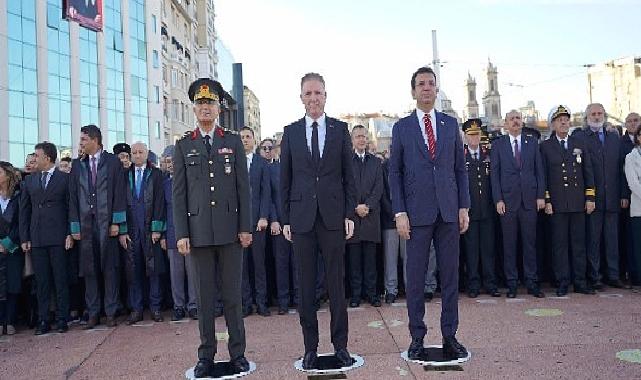 Ulu Önder Mustafa Kemal Atatürk, Taksim’de anıldı