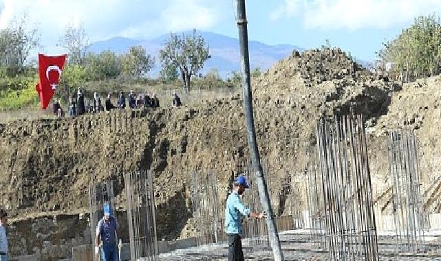 Yeniceköy Hz. Ali Camisinin Temeli Törenle Atıldı