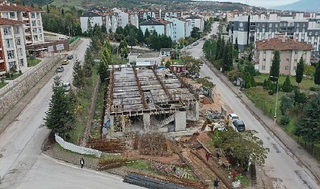 Derince’de inşa edilen Cemevi yükseliyor