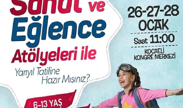 Büyükşehir’den yarıyıl tatilinde renkli atölyeler