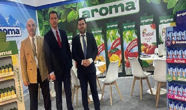 Aroma, Dubai Gulfood’da ürünlerini sektörle buluşturdu.