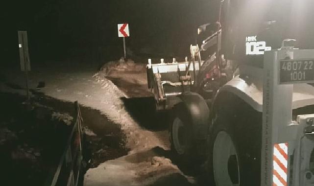 Dolu yağışına Milas Belediyesi’nden anında müdahale