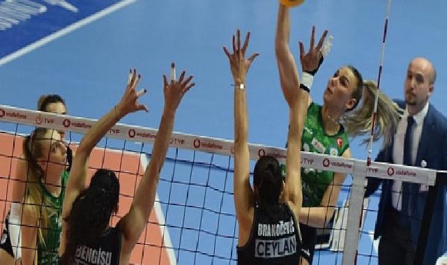 Nilüfer’in sultanları Beşiktaş’a set vermedi