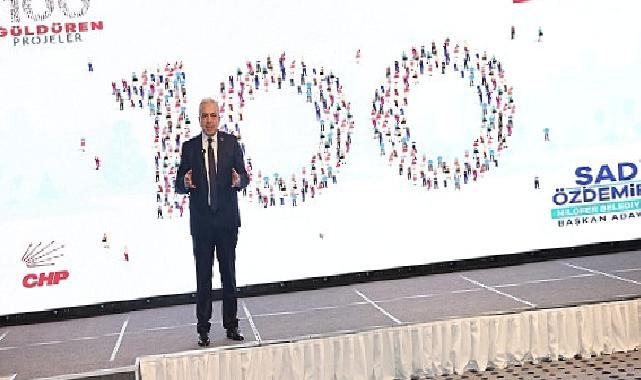 Şadi Özdemir “100 Güldüren Projelerini” açıkladı