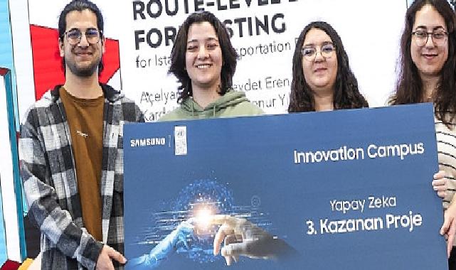 Samsung’un UNDP Türkiye iş birliğiyle hayata geçirdiği Innovation Campus programının mezunları projelerini sundu