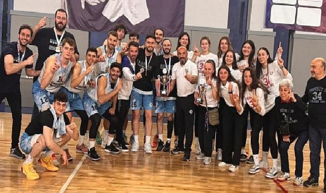 Erkek Basketbol Takımı Avrupa Şampiyonluğu’nu hedefliyor! Üsküdar Üniversitesi Erkek Basketbol takımı Süper Lig Şampiyonu oldu!