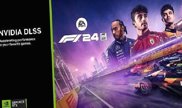 Işın izleme ve NVIDIA Reflex özellikli EA SPORTS™ F1® 24’te NVIDIA DLSS 3 ile süper hızlara çıkın