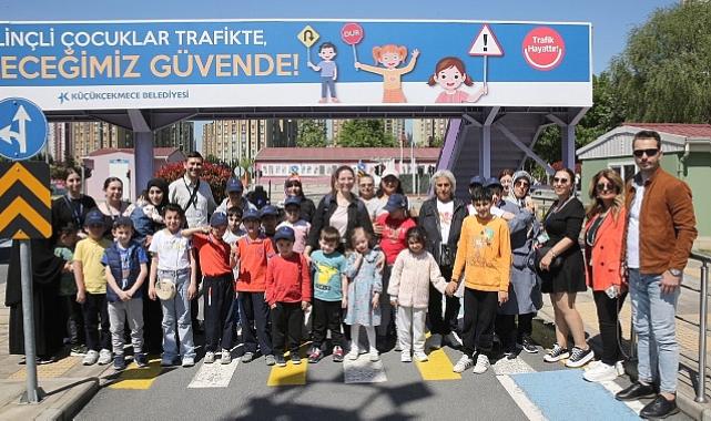 Küçükçekmece’deki Trafik Eğitim Parkı’nda Özel Çocuklara Özel Eğitim