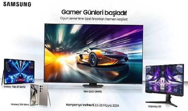 Samsung Gaming Week kampanyasıyla oyun tutkunları için fırsat yağmuru