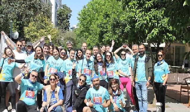 TEGV’in Maraton İzmir’de yürüttüğü kampanyayla 188 çocuk nitelikli eğitim desteğiyle buluştu