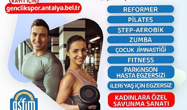 Antalya Büyükşehir ile 7’den 70’e herkes sporla buluşacak