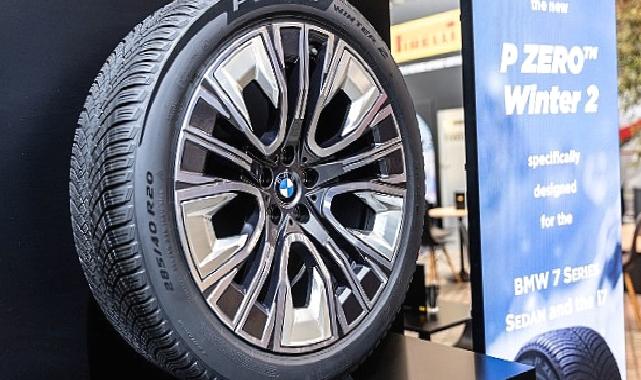 Pirelli BMW 7 Series için özel P Zero Winter 2’in yenilikçi bir versiyonunu tasarladı