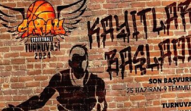 Saray Streetball Turnuvası’na kayıtlar başladı