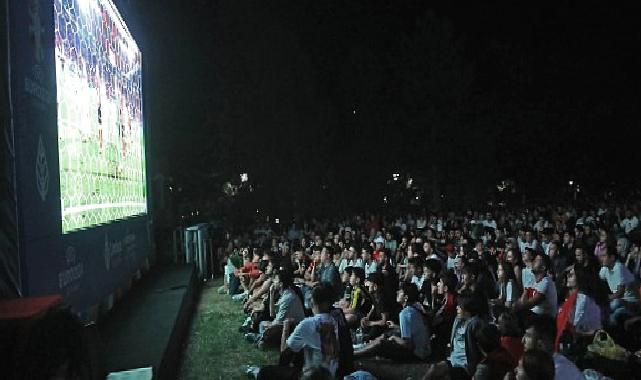 Çankaya Belediyesi, 2024 Avrupa Futbol Şampiyonası son 16 tur heyecanını Ahlatlıbel Atatürk Parkı’nda Başkentlilerle buluşturdu